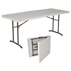 6’ Rectangular Folding Table