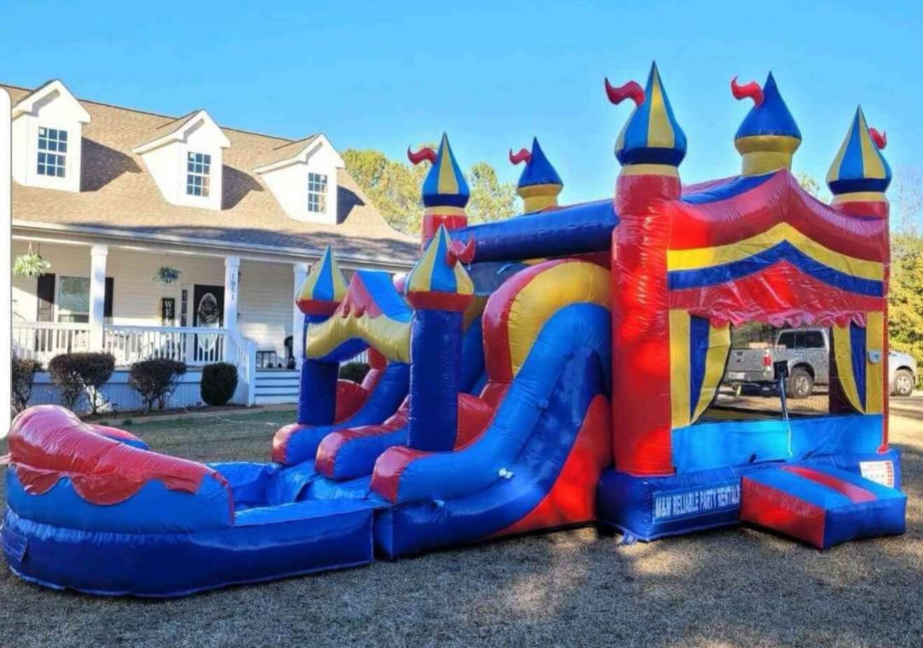 carnival themed bounce house rental
