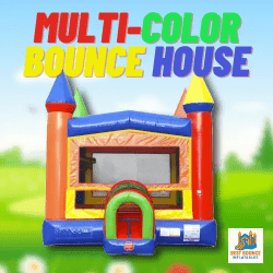 Multi Color Bounce House