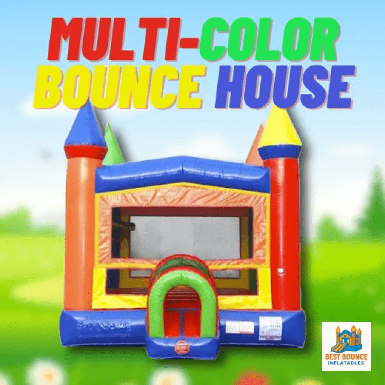 Multi Color Bounce House
