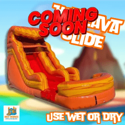 15' Hot Lava Slide