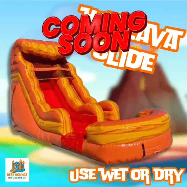 15' Hot Lava Slide