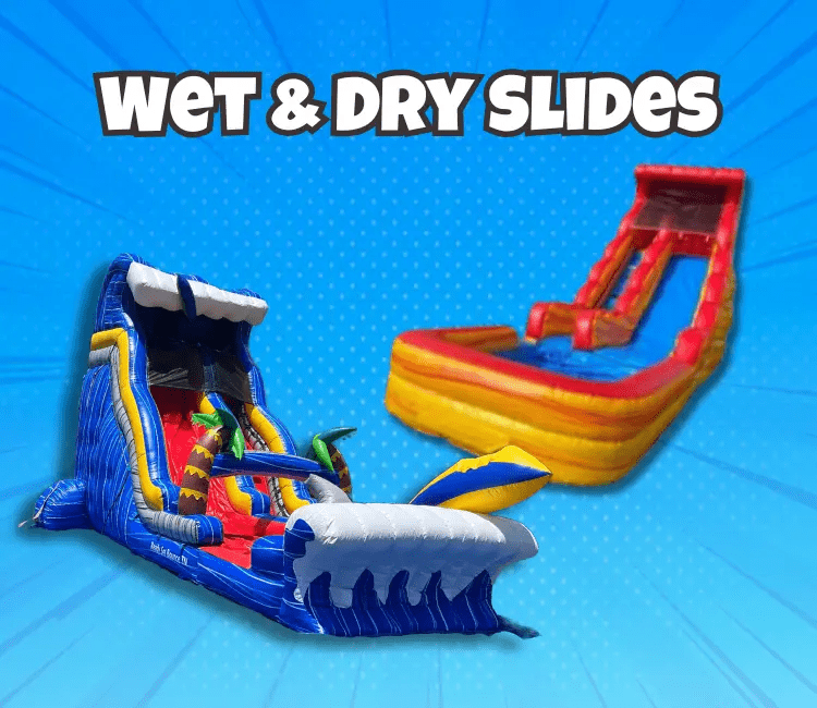 Wet & Dry Slides - Best Bounce Inflatables LLC Kennesaw GA