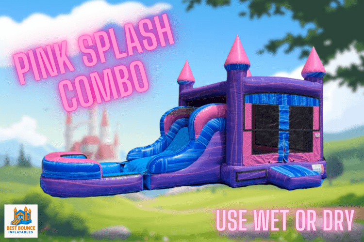 Pink Splash Bounce & Slide Combo