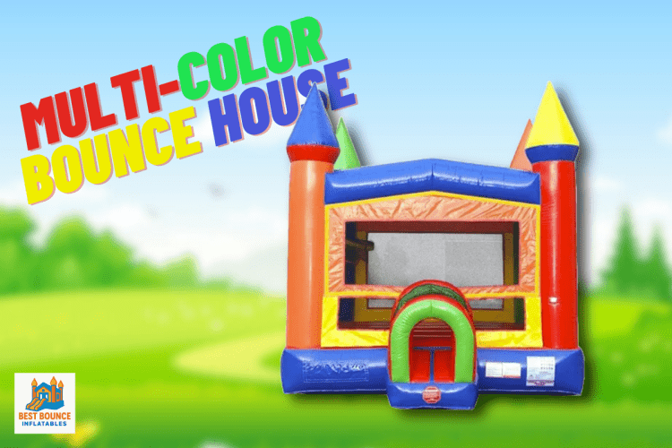 Multi Color Bounce House