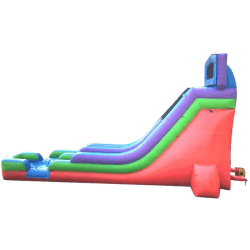 18 foot inflatable water slide retro modular8 3 1755617758 18' Retro Rainbow Water Slide