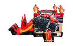 The Digger Monster Truck Bounce and Slide