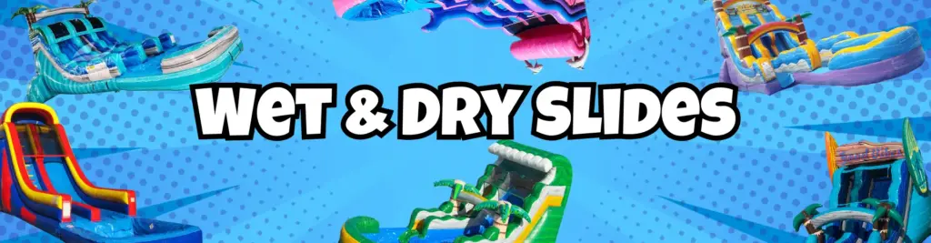inflatable slides banner