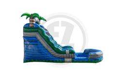 WS1389 15FtBlueCrushDL WM 01 1755616695 15' Blue Crush Dual Lane Water Slide