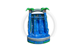 WS1389 15FtBlueCrushDL WM 02 1755616695 15' Blue Crush Dual Lane Water Slide