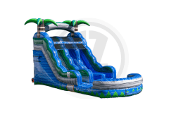 WS1389 15FtBlueCrushDL WM 03 1755616694 15' Blue Crush Dual Lane Water Slide
