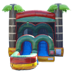 kids inflatable water slide bounce house tropical fire marble2 175 1 Tropical Fire Combo