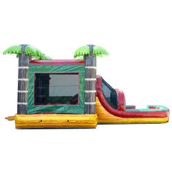 kids inflatable water slide bounce house tropical fire marble3 175 1 Tropical Fire Combo