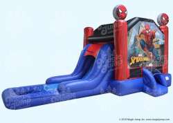 lg 1539811706 Spiderman Combo Pool Side WM 1755709178 Spiderman Deluxe Bounce & Slide