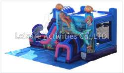 mermaid combo wetdry v sl 1 1755706456 Mermaid Dual Lane Combo Bounce and Slide