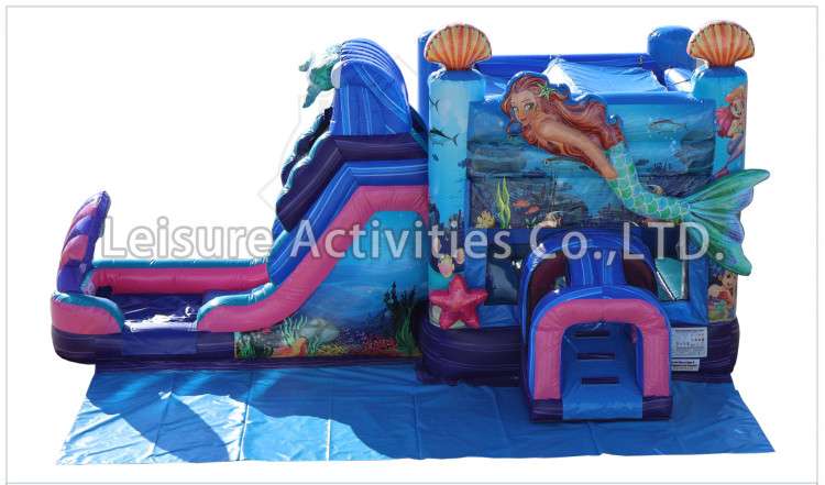 Mermaid Dual Lane Combo Bounce and Slide