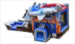 shark mouth fighter plane double lane combo wetdry sl 2 1 17556238 1 Fighter Jet Dual Lane Bounce and Slide