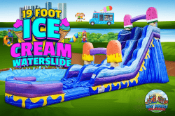 19' Ice Cream Pop Water Slide