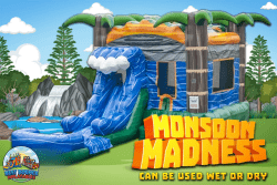 Monsoon Madness Bounce and Slide