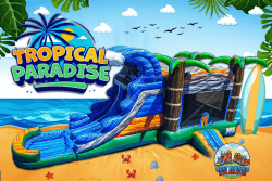 Tropical Paradise XL Dual Lane Combo